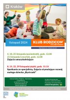 Plakat Klubu Rodziców